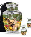 Pet Cremation Ashes Urn For Dog - Puppy Funeral Large Urns