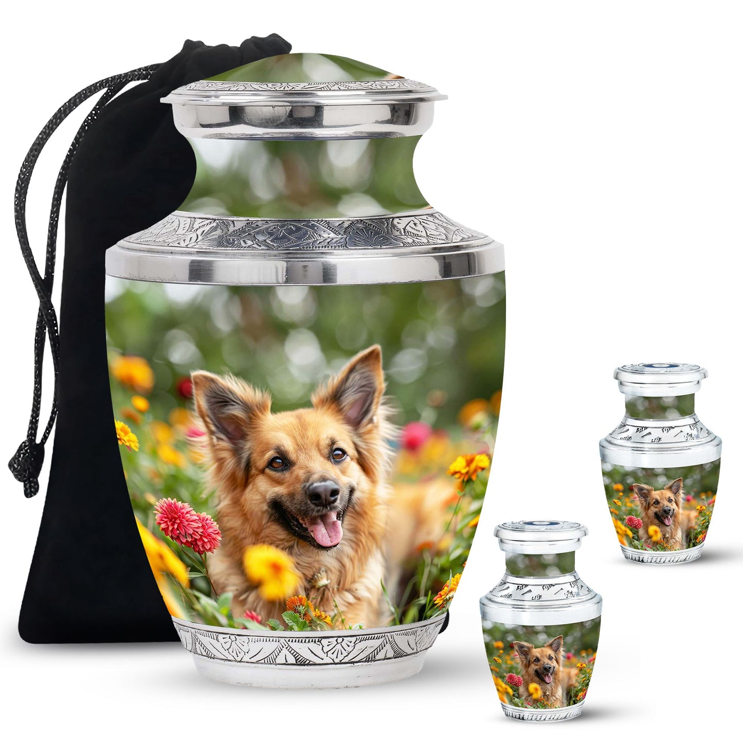 Personalized Dog Cremation Urn for Pet Ashes - Yatskia
