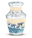 Dolphin Urn For Men & Women - Dolphin Funeral Ashes Urn