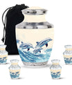 Dolphin Urn For Men & Women - Dolphin Funeral Ashes Urn