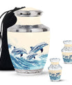 Dolphin Urn For Men & Women - Dolphin Funeral Ashes Urn