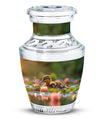 Duck Urn For Ashes Adult Men - Floral Cremation Ashes Urn