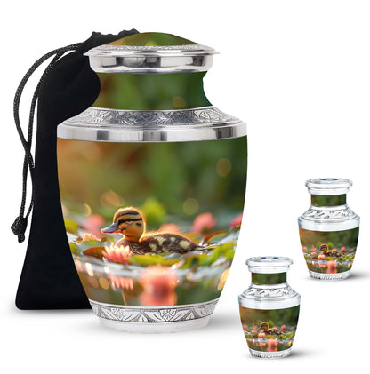 Personalized Bird Cremation Urn for Human Ashes - 10-inch, 200 cu in - Yatskia