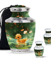 Animated Duckling's Urn For Adults - Duck Funeral Cremation Urn For Ashes