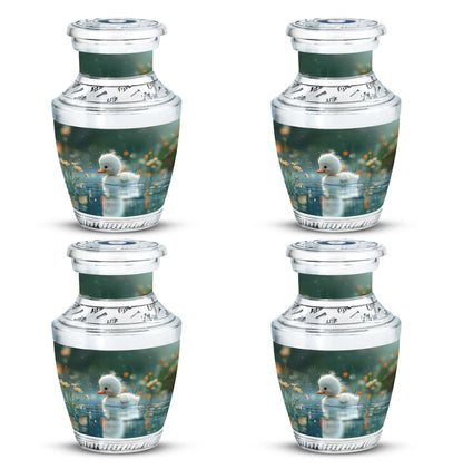 Personalized Bird Memorial Urn for Women - 10-inch, 200 cu in - Yatskia