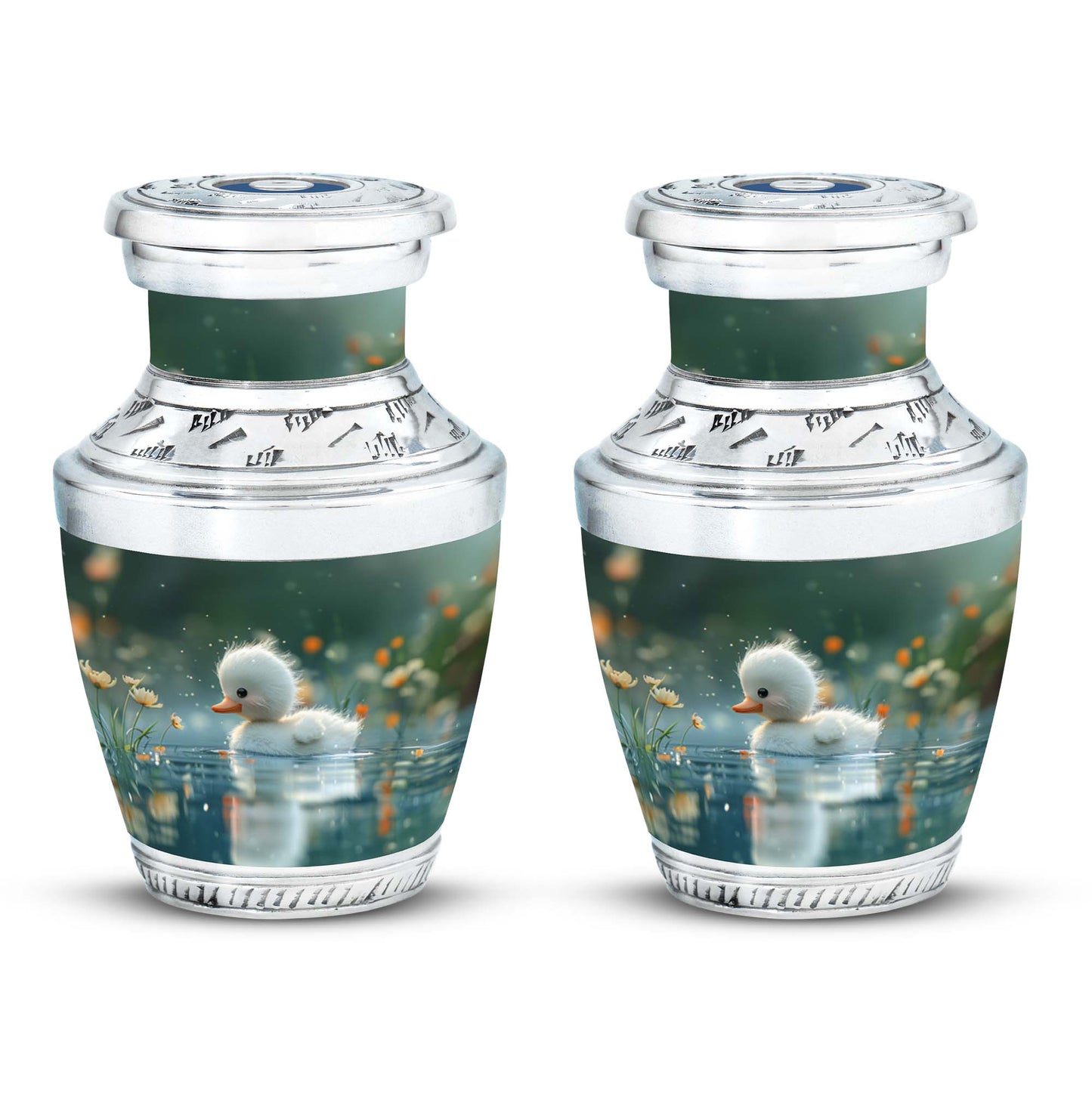 Personalized Bird Memorial Urn for Women - 10-inch, 200 cu in - Yatskia