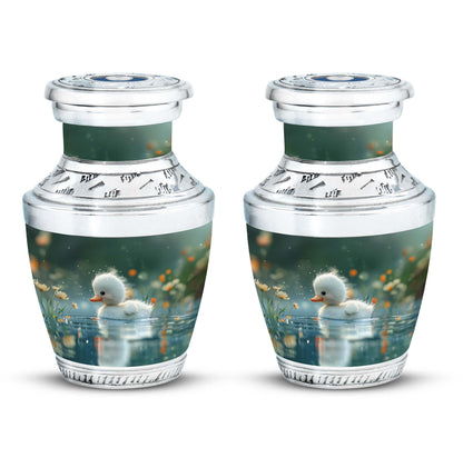 Personalized Bird Memorial Urn for Women - 10-inch, 200 cu in - Yatskia