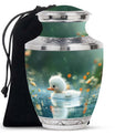 Cute Duckling Funeral Urn - Duck Memorial Urn For Women