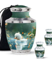 Cute Duckling Funeral Urn - Duck Memorial Urn For Women