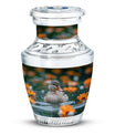 Duck Urn Memorial For Women - Funeral Cremation Urn For Ashes