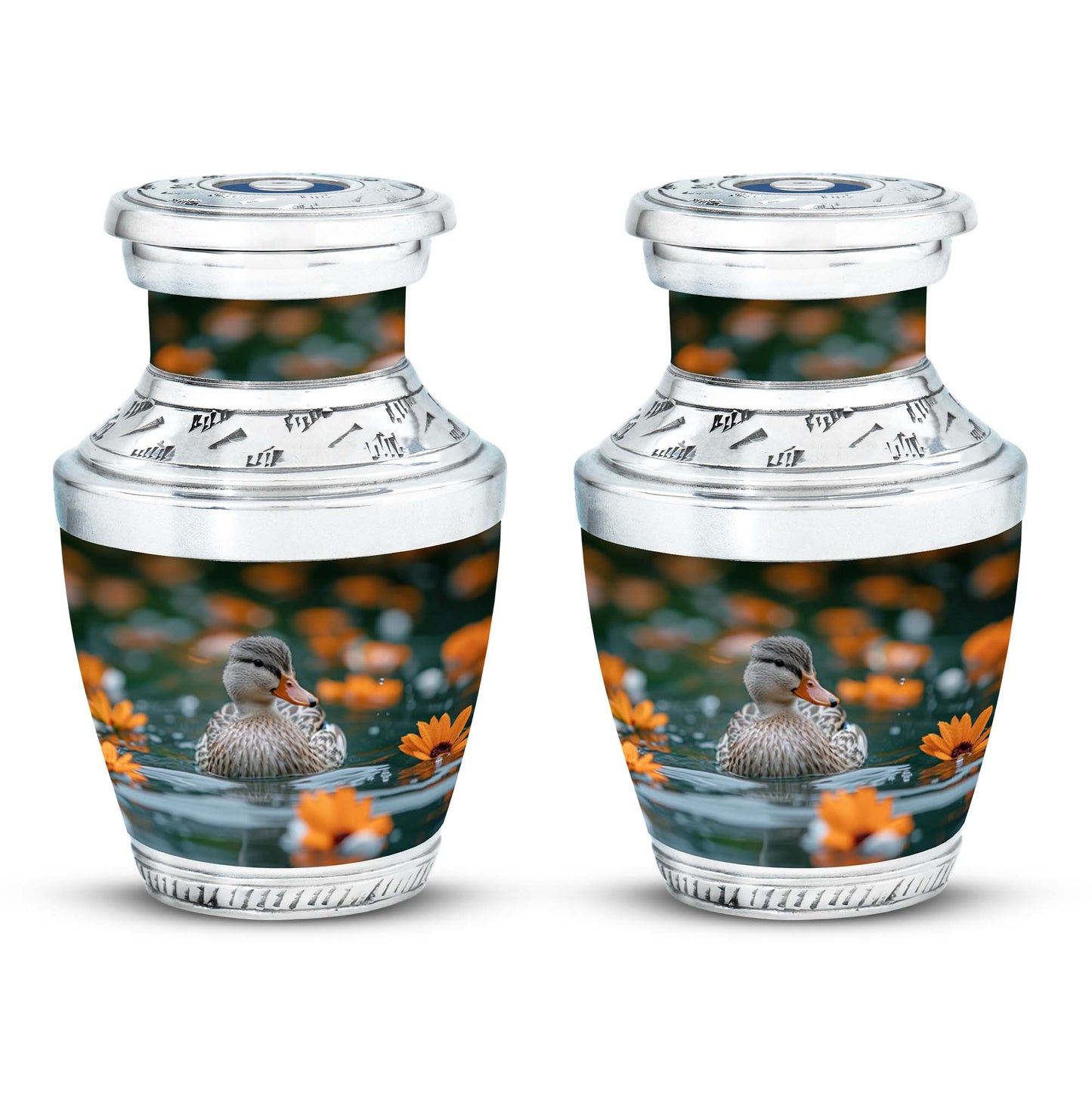 Personalized Bird Cremation Urn for Women - 10-inch, 200 cu in - Yatskia