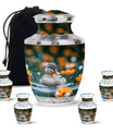 Duck Urn Memorial For Women - Funeral Cremation Urn For Ashes
