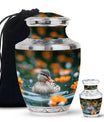 Duck Urn Memorial For Women - Funeral Cremation Urn For Ashes