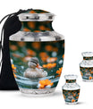 Duck Urn Memorial For Women - Funeral Cremation Urn For Ashes