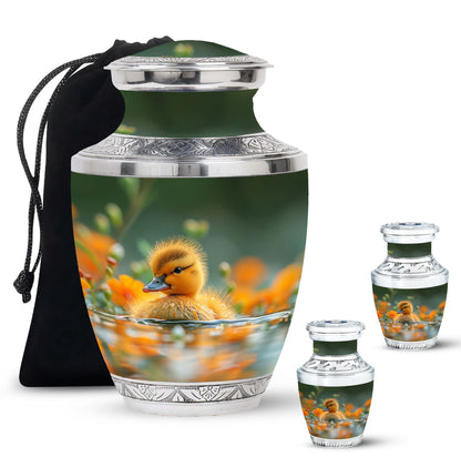 Personalized Bird Cremation Urn for Human Ashes - 10-inch, 200 cu in - Yatskia