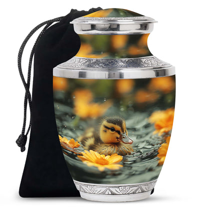 Personalized Bird Memorial Urn for Human Ashes - 10-inch, 200 cu in - Yatskia