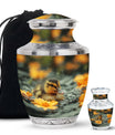 Duckling Memorial Ashes Urn For Loved Ones - Baby Duck Urn For Humans
