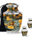 Duckling Memorial Ashes Urn For Loved Ones - Baby Duck Urn For Humans