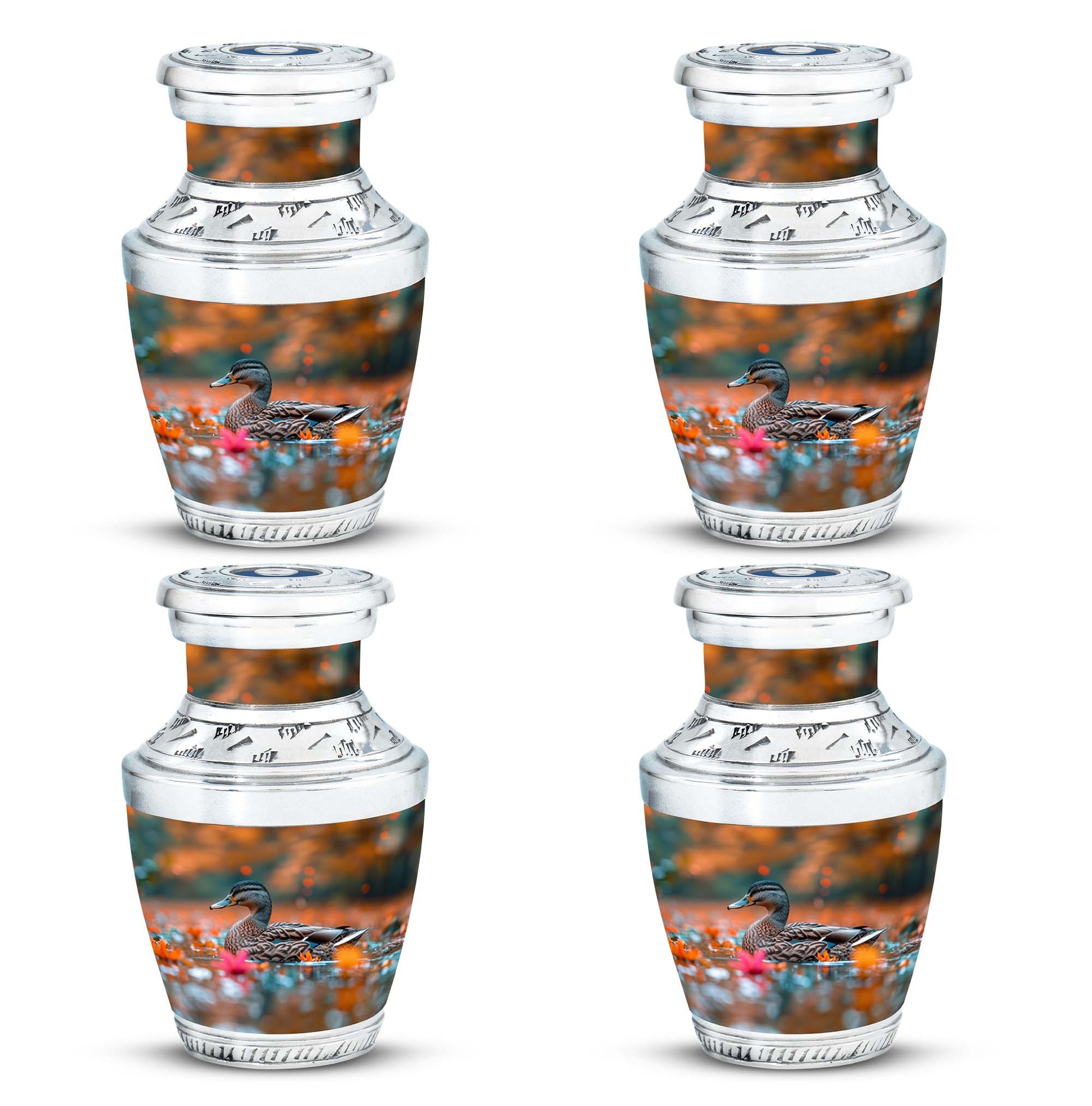 Duck Cremation Ashes Memorial Urn - Funeral Urn For Men & Women