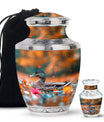 Duck Cremation Ashes Memorial Urn - Funeral Urn For Men & Women