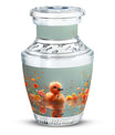 Baby Duck Memorial Urn Combo Set - Large And Keepsake Ashes Urn