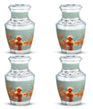 Baby Duck Memorial Urn Combo Set - Large And Keepsake Ashes Urn
