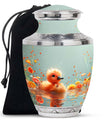 Baby Duck Memorial Urn Combo Set - Large And Keepsake Ashes Urn