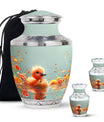 Baby Duck Memorial Urn Combo Set - Large And Keepsake Ashes Urn