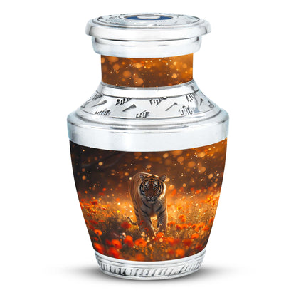 Personalized Tiger Cremation Urn for Human Ashes - 10-inch, 200 cu in - Yatskia