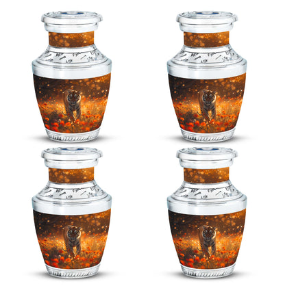 Personalized Tiger Cremation Urn for Human Ashes - 10-inch, 200 cu in - Yatskia