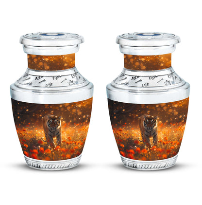 Personalized Tiger Cremation Urn for Human Ashes - 10-inch, 200 cu in - Yatskia