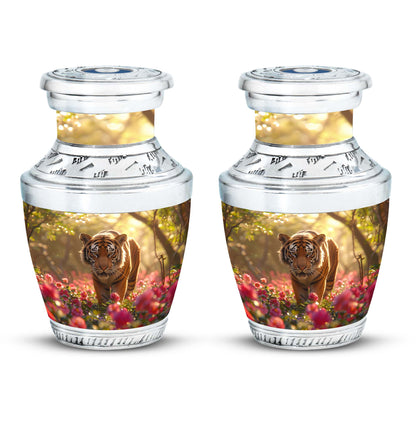 Personalized Tiger Cremation Urn for Human Ashes - 10-inch, 200 cu in - Yatskia
