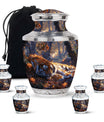 Resting Tiger Cremation Urns For Human Ashes - Urns For Men & Women