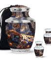 Resting Tiger Cremation Urns For Human Ashes - Urns For Men & Women