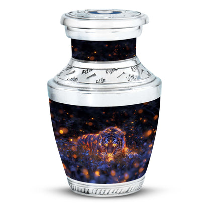 Personalized Tiger Cremation Urn for Mom - 10-inch, 200 cu in - Yatskia