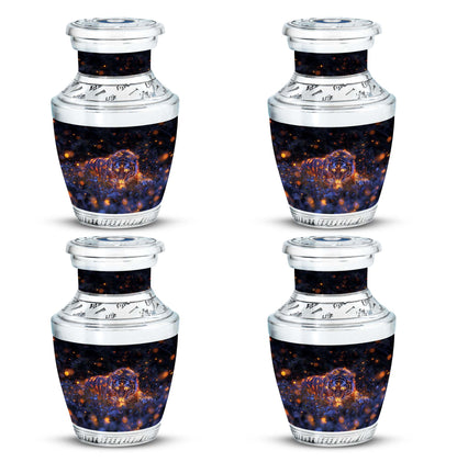 Personalized Tiger Cremation Urn for Mom - 10-inch, 200 cu in - Yatskia