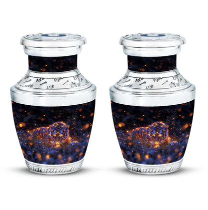 Personalized Tiger Cremation Urn for Mom - 10-inch, 200 cu in - Yatskia