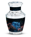 Glow Tiger Cremation Urn for Ashes - Elegant Memorial Keepsake For Ashes