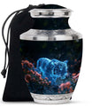 Glow Tiger Cremation Urn for Ashes - Elegant Memorial Keepsake For Ashes