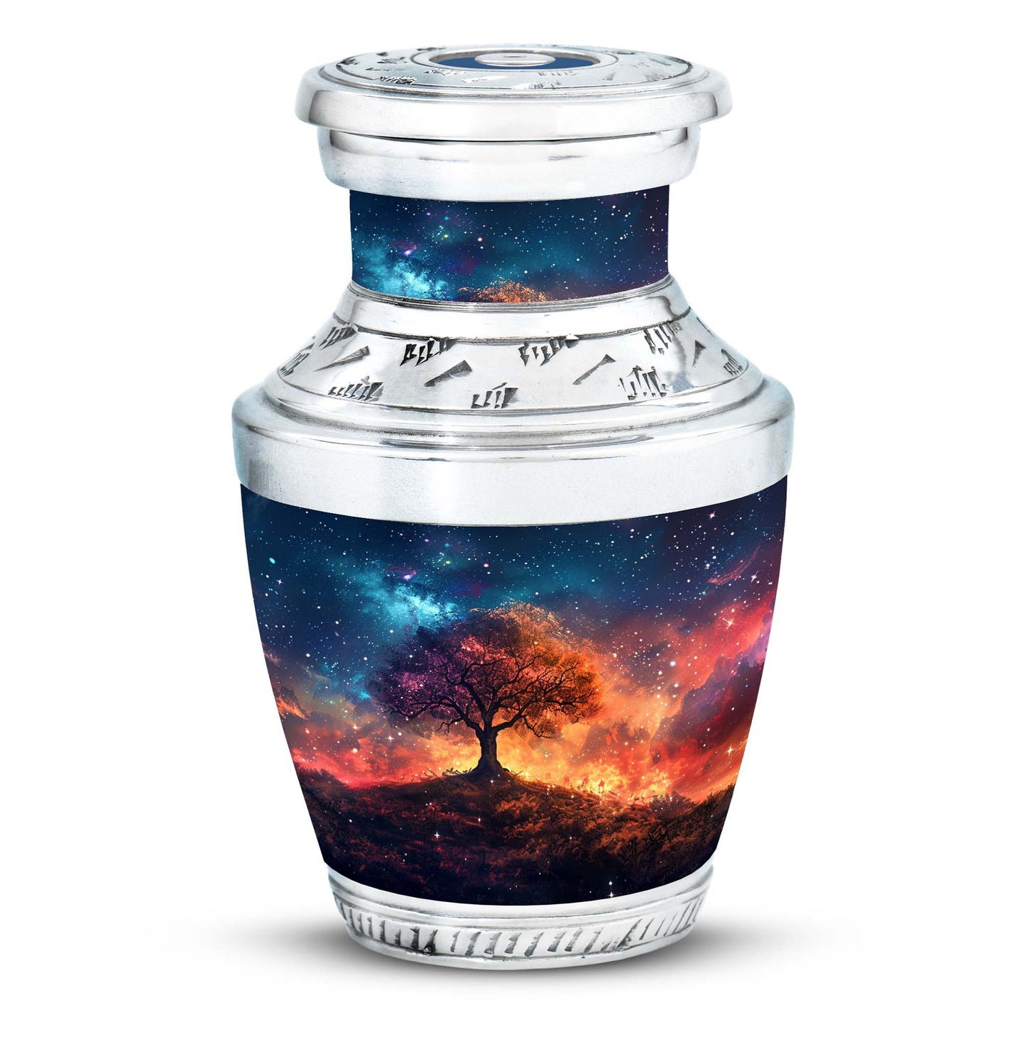 Personalized Tree of Life Keepsake Urn for Women - 10-inch, 200 cu in - Yatskia