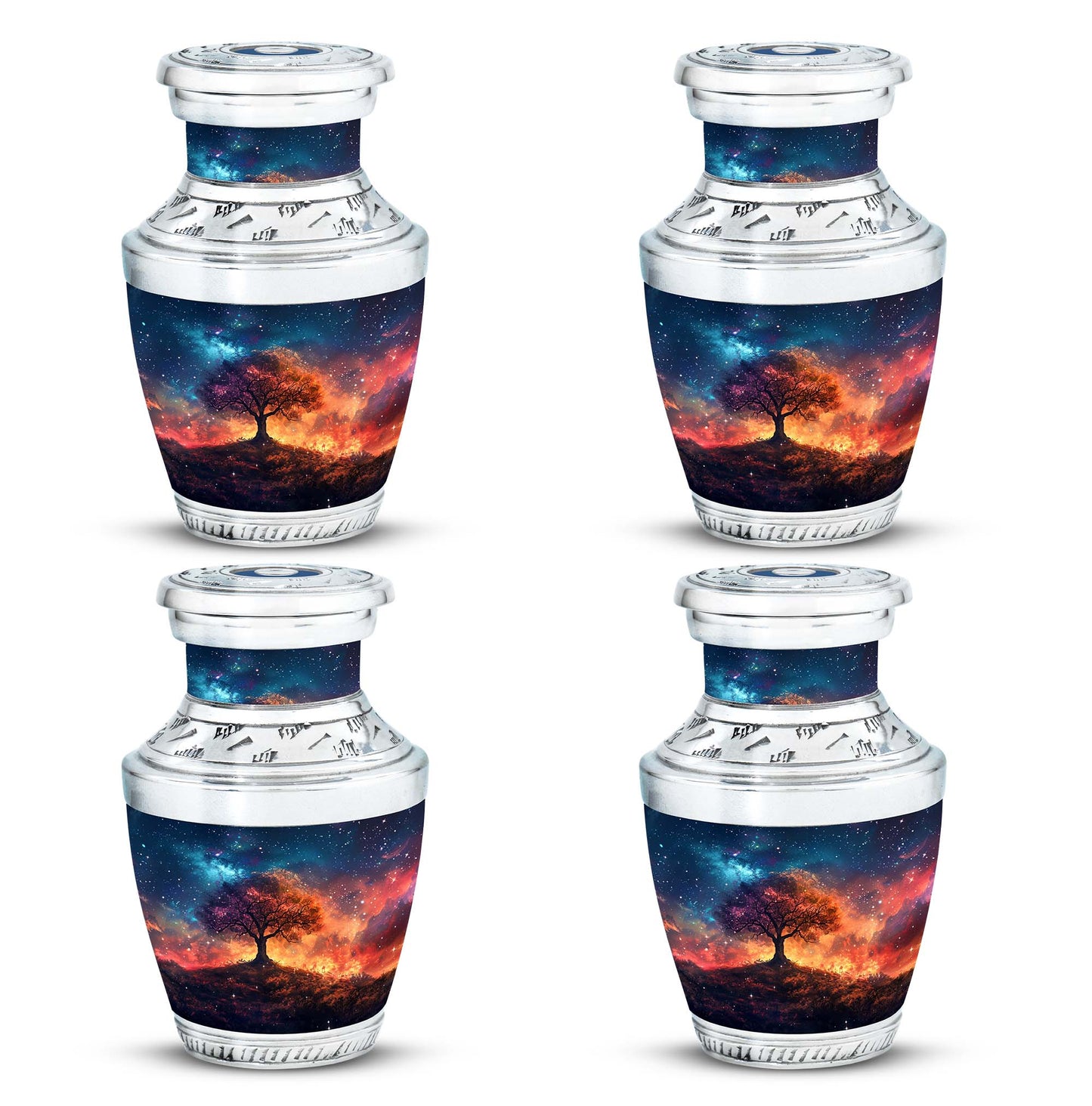 Personalized Tree of Life Keepsake Urn for Women - 10-inch, 200 cu in - Yatskia