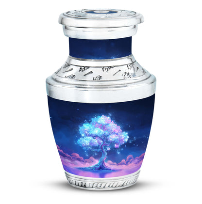 Mystical Tree Memorial Urn for Nature Lovers Cremation Keepsake