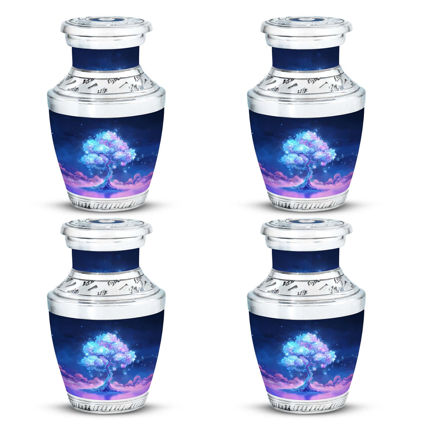 Mystical Tree Memorial Urn for Nature Lovers Cremation Keepsake