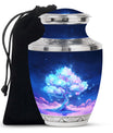 Tree Of Life Cremation Urn - Large Decorative Urn For Human Ashes