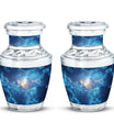 Beautiful Blue Sky and Sun Urn - Unique Urns For Human Ashes