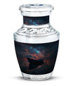 Boat Night Sky Urn – Celestial Vessel Design for Memorial Keepsakes