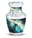 Surfer-Ocean Themed Cremation Urn - Urns For Ashes Large
