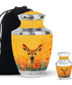 Beautiful Deer Funeral Urn for Human Ashes - Cremation Urn for Mom and Dad
