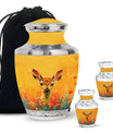 Beautiful Deer Funeral Urn for Human Ashes - Cremation Urn for Mom and Dad