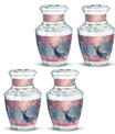 Elegant Pink Deer Cremation Urn – Beautiful Wildlife Memorial Urn for Ashes